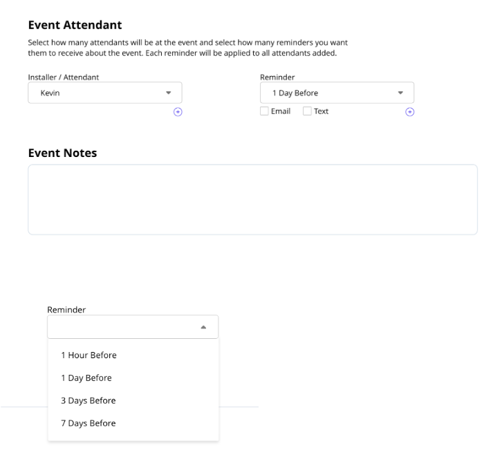 Event Attendant Overview